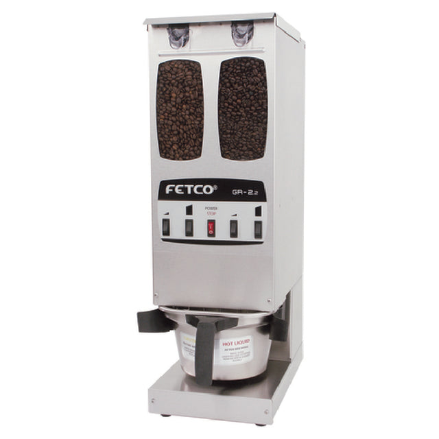 Fetco GR-2.2 (G02012) Coffee Grinder Portion Controlled (2) 5 Lb. Capacity