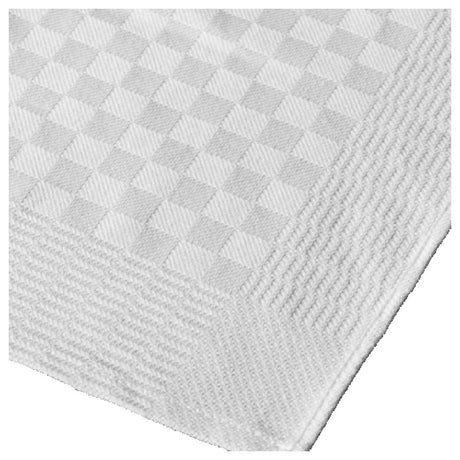 JB Prince A300 W5 Side Towel 25-1/2"L X 17-3/4"W Checkered Pattern