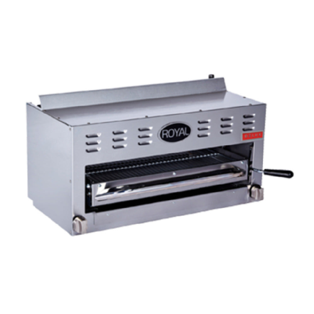 Royal Range Of California RDSB-36_NAT Delux Series Salamander Broiler Gas