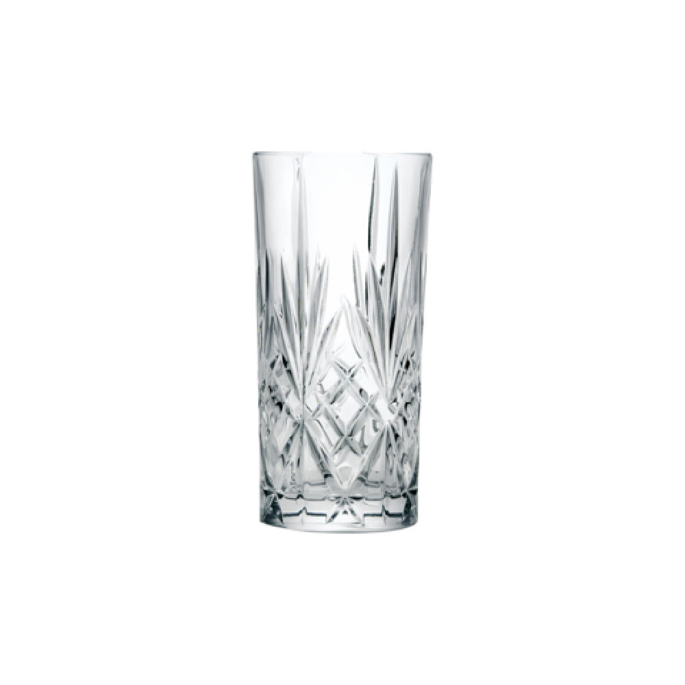 Steelite 670RCR352 Highball Glass 12.0 Oz. (H 6" M 2-3/4" T 2-3/4" B 2-1/2") EcoCrystal