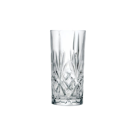 Steelite 670RCR352 Highball Glass 12.0 Oz. (H 6" M 2-3/4" T 2-3/4" B 2-1/2") EcoCrystal