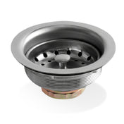 Steel Works Stainless SWDB-3.5 Drain Basket With Strainer 3.5" Stainless Steel