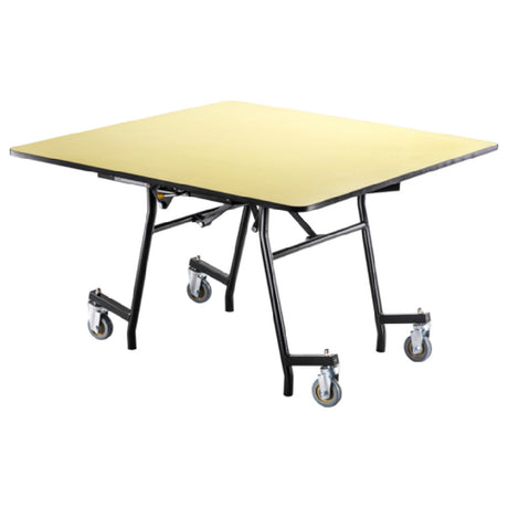 National Public Seating MTSSF-48Q NPS® Mobile EasyFold Cafeteria Table 48"W X 48"D X 29"H