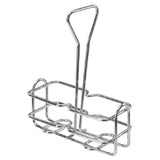 Winco WH-3 Oil & Vinegar Cruet Rack Square Holds (2) 6 Oz. Containers (G-104)