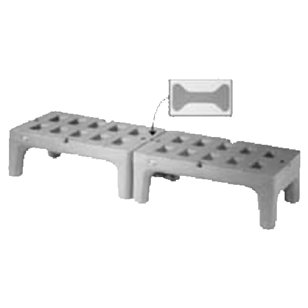 Franklin Machine Products 126-6005 Metro® Bow-Tie™ Dunnage Rack 22" X 36" X 12" H Slotted