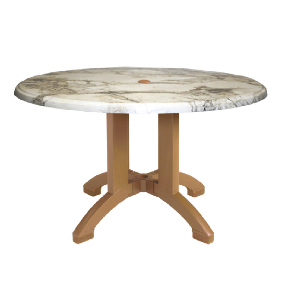 Grosfillex UT380815 - Atlanta Outdoor Table, 42" Dia. X 28-2/5"H, Round