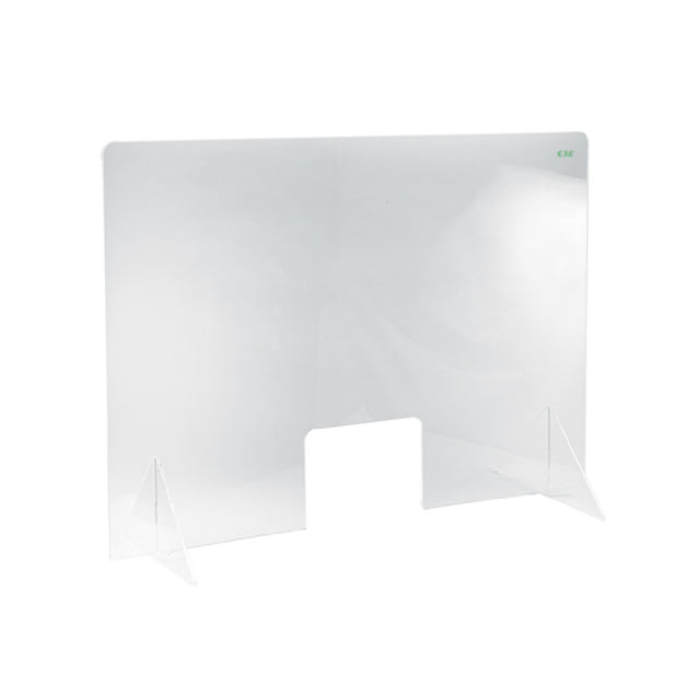 CAC China SHLD-4832 Self-Standing Shield 48"W X 32"H With Cut-out Window