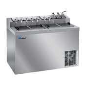 Master-Bilt FLR-80SE Ice Cream Dipping Cabinet With Flavorail Display Capacity Of (6) 3 Gallon Cans