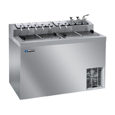 Master-Bilt FLR-80SE Ice Cream Dipping Cabinet With Flavorail Display Capacity Of (6) 3 Gallon Cans