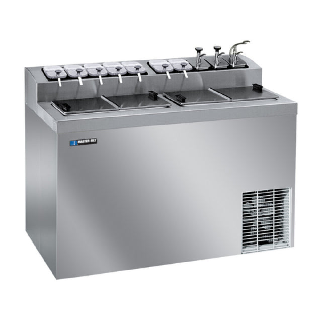 Master-Bilt FLR-80SE Ice Cream Dipping Cabinet With Flavorail Display Capacity Of (6) 3 Gallon Cans