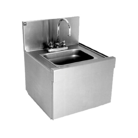 Eagle WS14-15 Spec-Bar® Wall Mount Sink 14"W X 15"D (1) 20/304 Stainless Steel 9-1/4" X 11-1/2" X 6" Deep Compartment