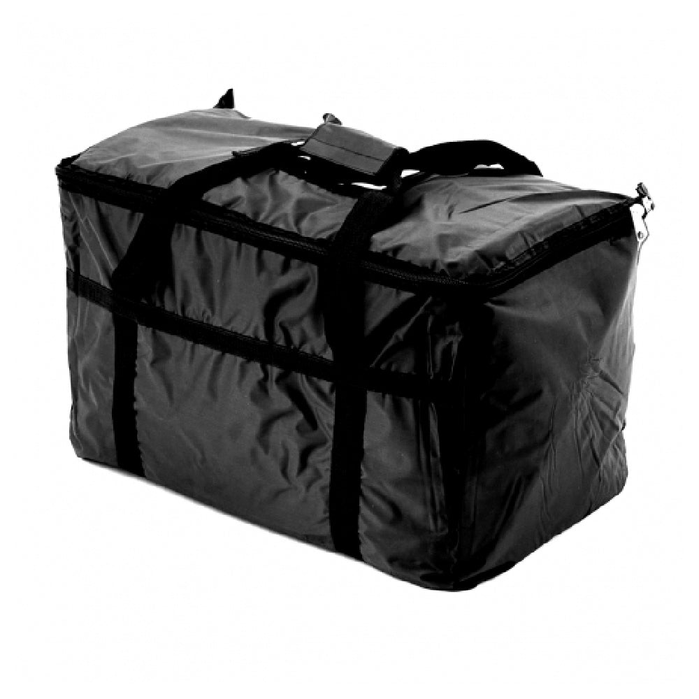 Chef Approved FPDB-BLACK Insulated Carrier 15" X 23" X 13" Carrying Straps