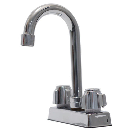 Advance Tabco K-52-EC-X Special Value Faucet 4" O.C Deck Mounted With 3-1/2" Gooseneck Spout