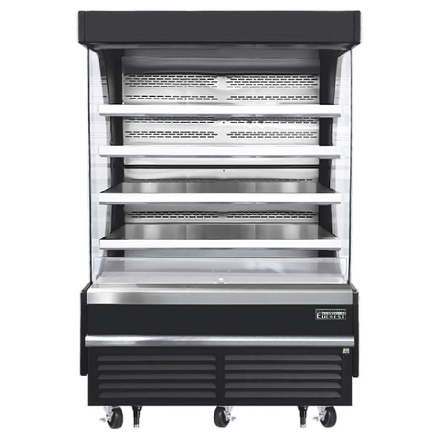 Everest Refrigeration EOMV-60-B-28-T Vertical Open Display Merchandiser 60"W X 28-3/8"D X 78"H