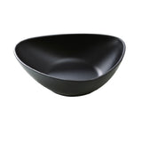 Yanco MO-209BK Moderne Soup Plate 36 Oz. 9"L X 7"W X 2-1/2"H