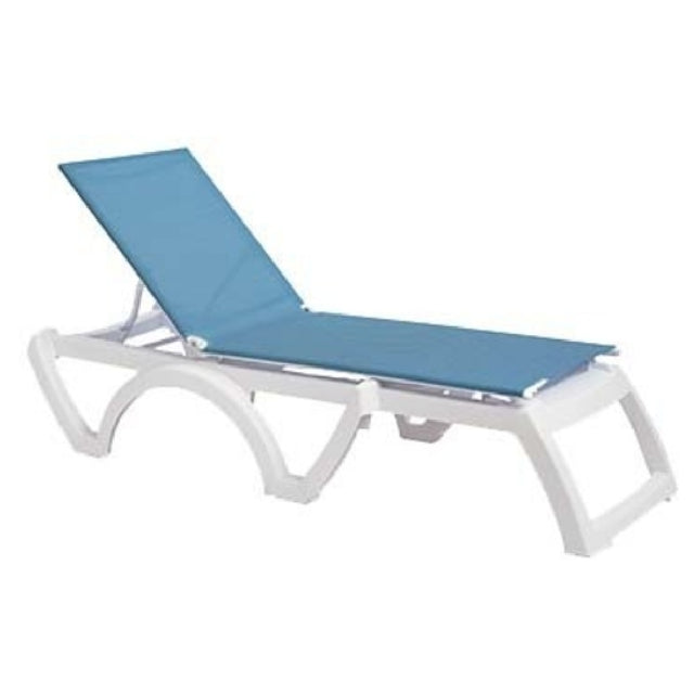 Grosfillex US746194 Jamaica Beach Chaise Stackable Without Arms