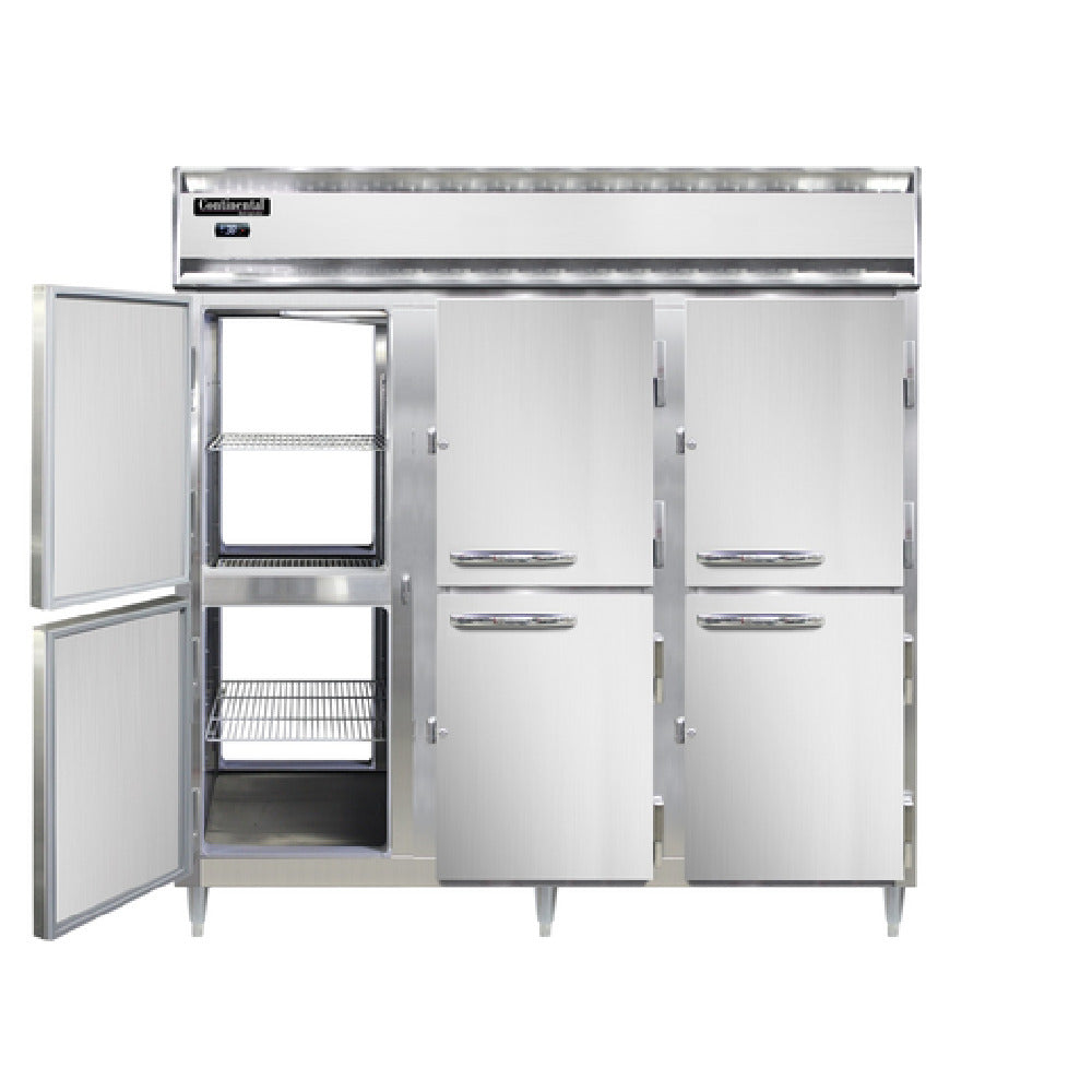 Continental Refrigerator D3RFFNSAPTHD Designer Line Refrigerator/Freezer Pass-thru
