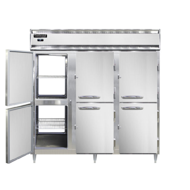Continental Refrigerator D3RFFNSAPTHD Designer Line Refrigerator/Freezer Pass-thru