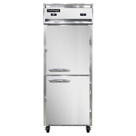 Continental Refrigerator 1RFENSAHD Extra-Wide Refrigerator/Freezer Reach-in 28-1/2"W