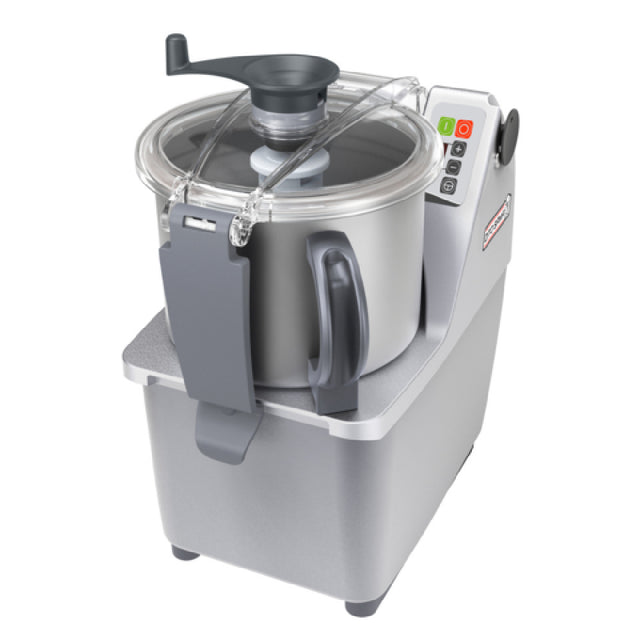 Eurodib 602245 Dito Sama Cutter Mixer Variable Speed (300-3700 RPM). Supplied With 55 Lt/5.8 Qt. Removable Stainless Steel Bowl With Clear BPA-free Lid
