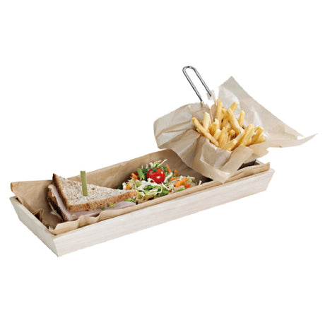 PacknWood 210WOODTRAY15 - Noah15 Tray, 17" X 7.5" X 1.5", Rectangular