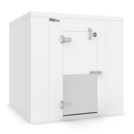 USR Brands WCP10X10 Coldline Indoor Walk-in Cooler Box 9.84' X 9.84' X 7.5'H 4" Urethane Insulation Walls