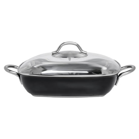 Hubert 88778 - Colorscape Pan, 161 Oz., 11"L X 11"W X 2-3/8"H