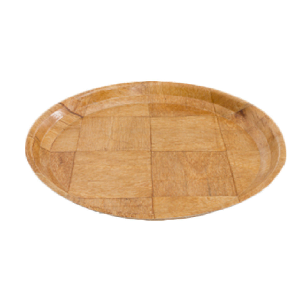 Crestware CWPR10 Tray 10" Dia. Woven Wood