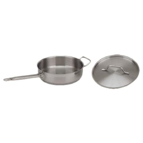 Royal Industries ROY SS SAUTE 3 Saute Pan 3 Qt. Helper Handle