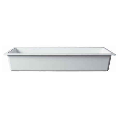 GET Enterprises B24206-W Elite Global Solutions Food Pan GN 1/2 Long 20-3/4" X 6-1/4" X 3-3/4"H