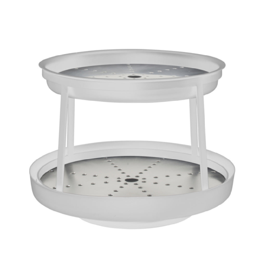 Steelite 5862JX01 2 Tier Seafood Stand White Williamsburg
