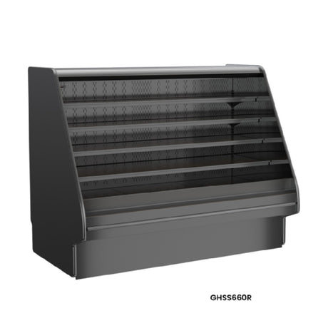 Structural Concepts GHSS660R REMOTE (FLAT) Fusion® Refrigerated Self-Service Case With Flat Profile