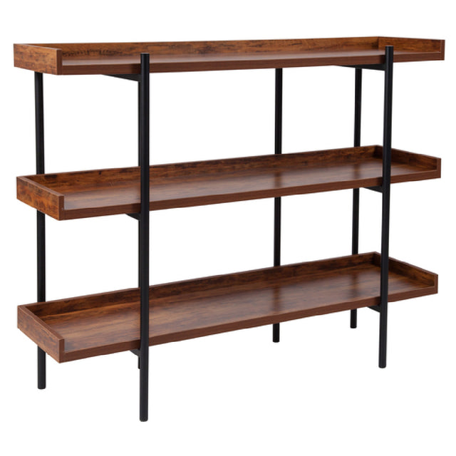 Flash Furniture JN-2542B3-GG Mayfair Storage Shelf 47-1/4" X 13"D X 35"H Overall