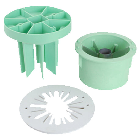 Franklin Machine Products 285-1058 Apple Corer Set 6-section Green