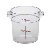 Stanton Trading PCR-2 - Food Storage Container, Round, 2 Qt.