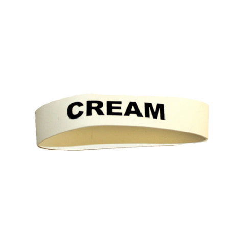 Service Ideas FBCREAM Service Ideas Flavor Band Rubber Band Cream White