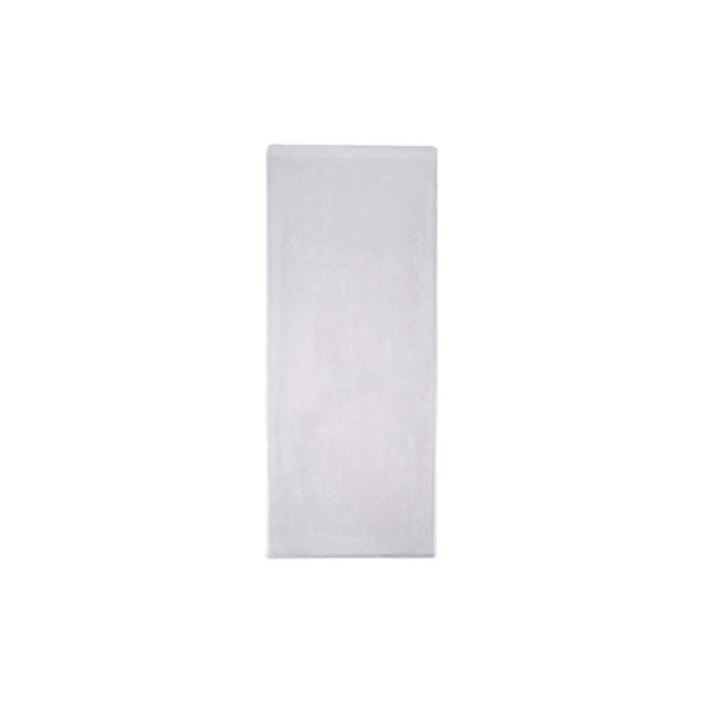 Risch 100 4.25X11 12GA Clear Vinyl Menu Cover 4-1/4" X 11" 12 Gauge Single Pocket Holds 2 Sheets Of Paper