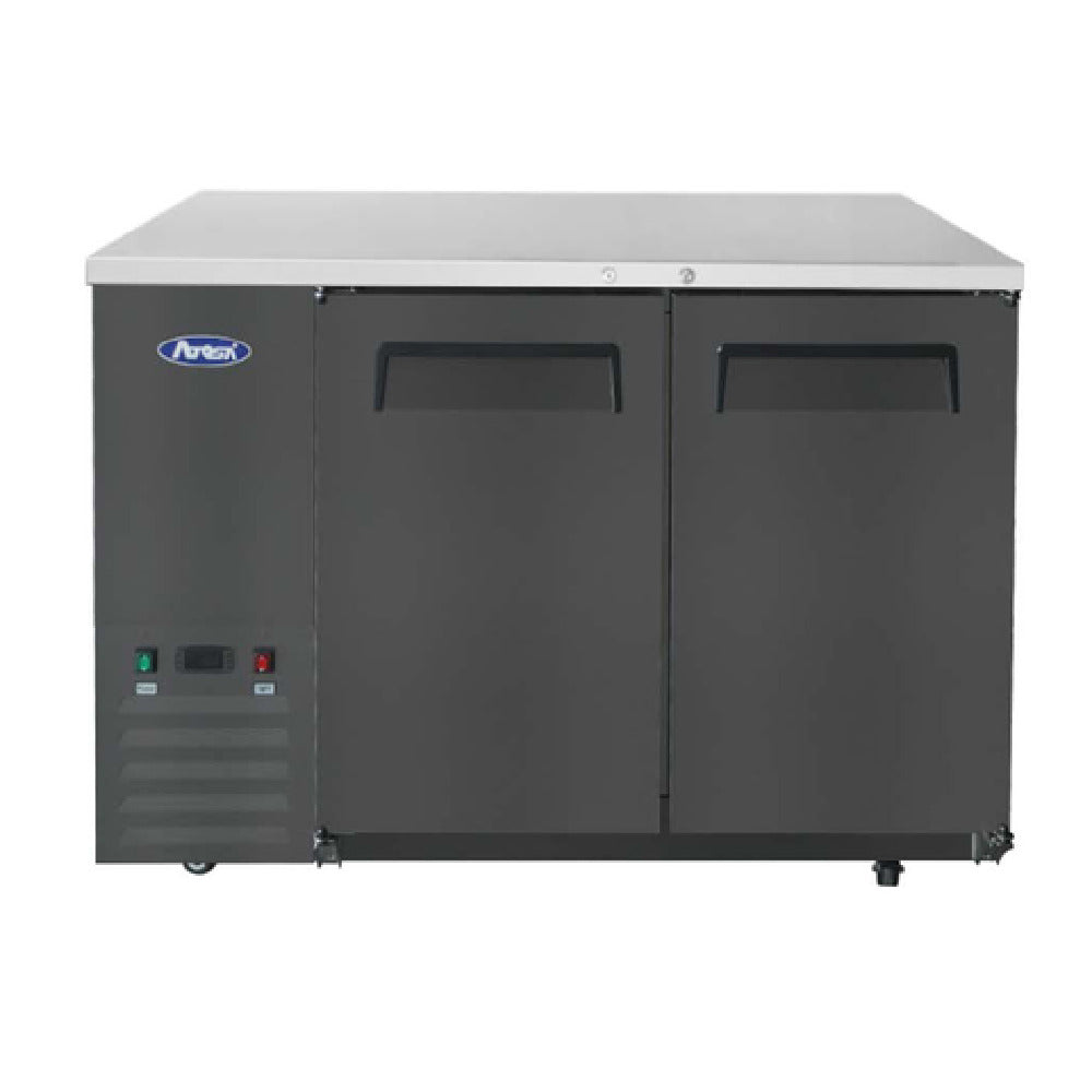 Atosa SBB48GRAUS2 Atosa Back Bar Cooler Shallow Depth Two-section