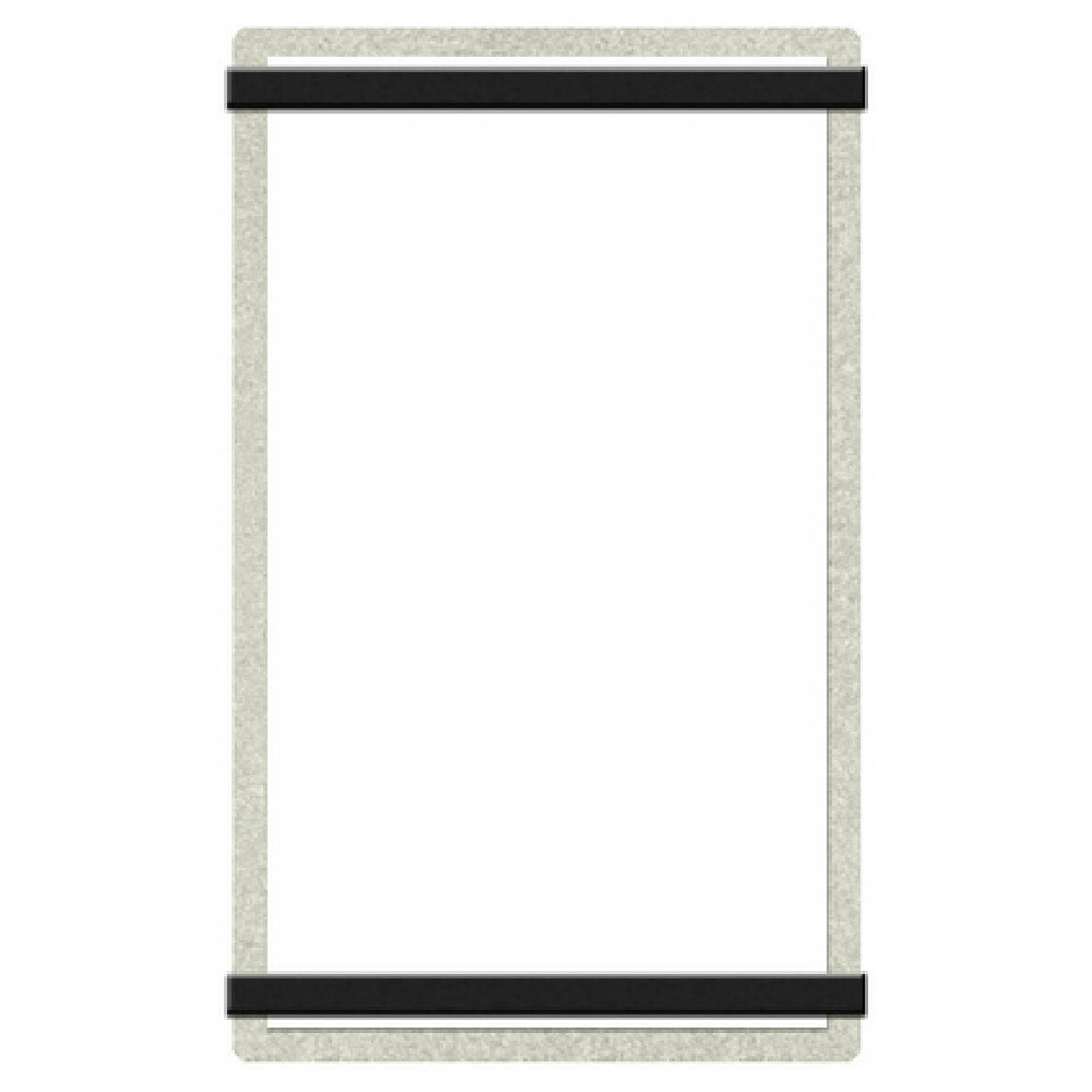 Menu Solutions ALSIN814-RB Menu Board Holds 8-1/2" X 14" Insert Single Panel