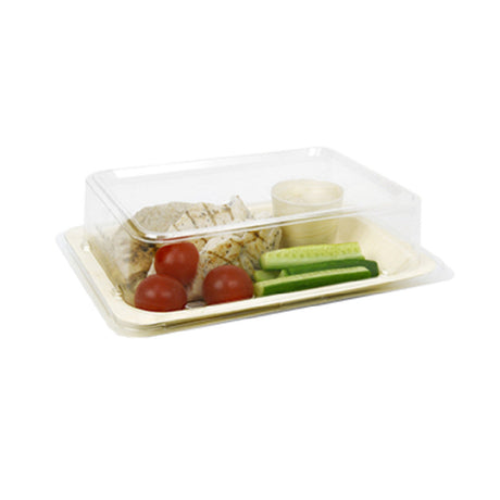 FOH DCV062CLT28 Servewise™ Disposable Plate Cover 6-1/4" X 8-1/4" X 1-3/4"H