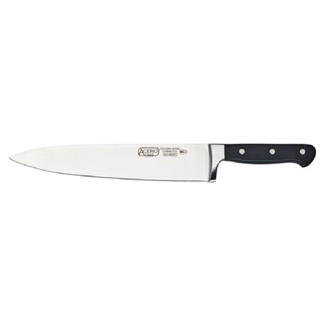 Winco KFP-100 Acero Chef Knife 10" Blade Triple Riveted