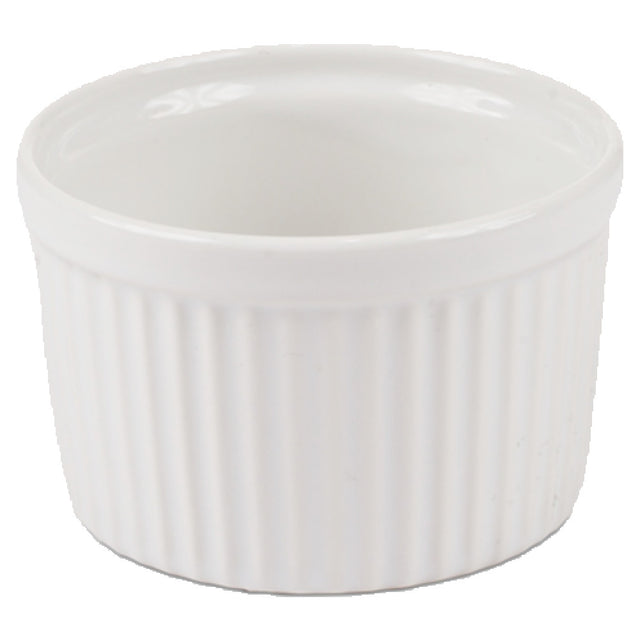 JB Prince R206 4 Souffle Dish 10 Oz. 4" Dia. X 2-1/2"H