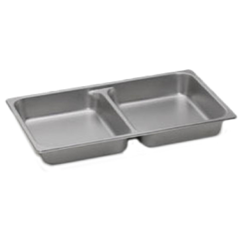 Royal Industries ROY STP 2012 Steam Table Pan Full Size 2 Compartments