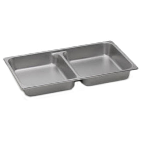 Royal Industries ROY STP 2012 Steam Table Pan Full Size 2 Compartments