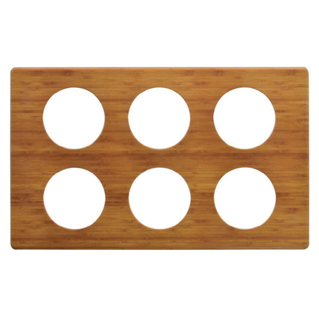 Hubert 27195 - Cold Tile, For Contemporary Bain Maries, 6-compartment