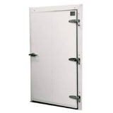 Curtron SSW-D-CURTRON-12 48 X 84 Opening Size 4" Cooler Door Swing Door Hinged On Right