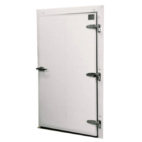 Curtron SSW-D-CURTRON-09-GRAY-SD 48 X 84 Opening Size 4" Cooler Door Swing Door Hinged On Left