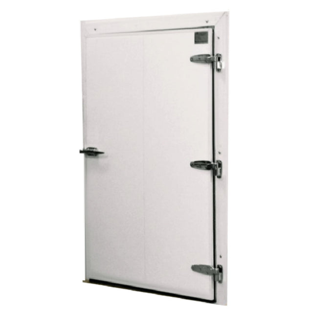 Curtron SSW-D-CURTRON-02-GRAY 36 X 84 Opening Size 4" Cooler Door Swing Door Hinged On Left