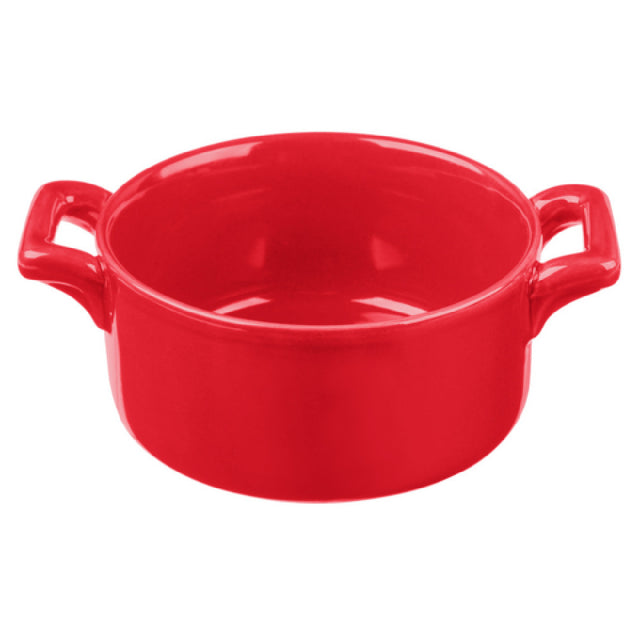 Bon Chef 16000008P-R Cocottes 5 Oz. Round Without Lid Red (case Pack 36)