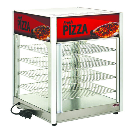 Hubert 114114 - Kratos 29C-003 Hot Food Merchandiser, 23.6"W X 25.2"D X 27.5"H, Countertop